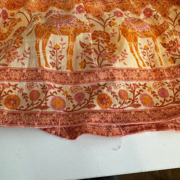 Spell & The Gypsy Sundown Mini Skirt in Apricot Size Medium - Picture 6 of 8